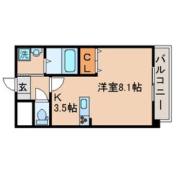 なかよしマンション塩上の物件間取画像